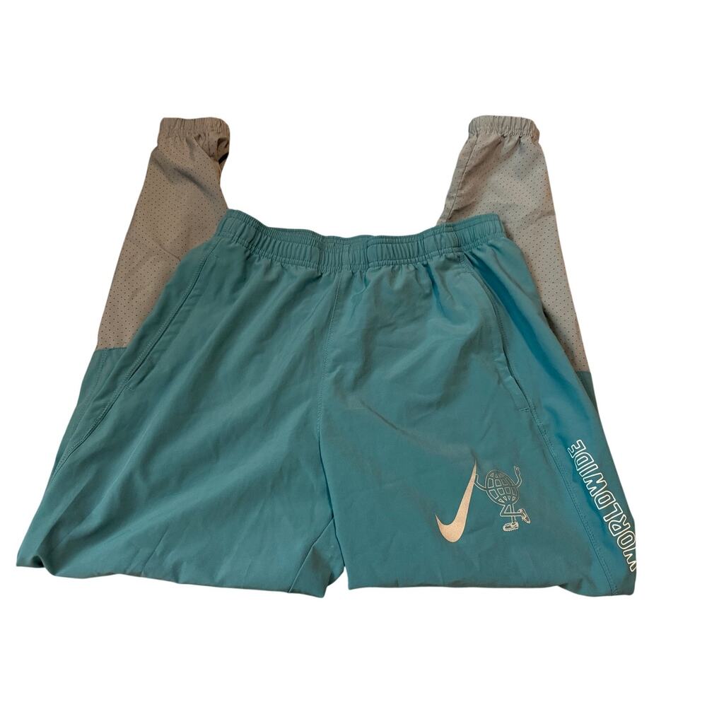 Nike Dri-FIT Essential Men's Running Pants Teal Tint Grey CJ5540-424 Size Small
